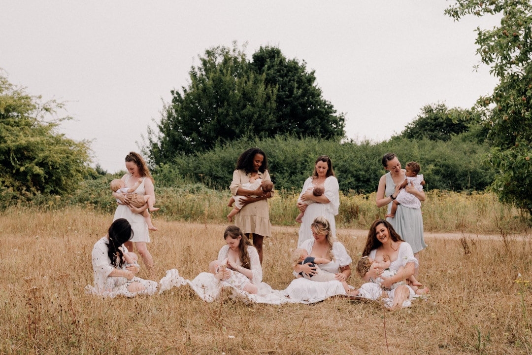 Breastfeeding photo session in Hampshire Ewa Jones Photography